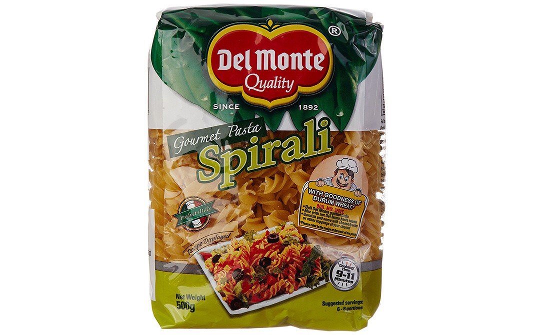Del Monte Gourmet Pasta Spirali    Pack  500 grams